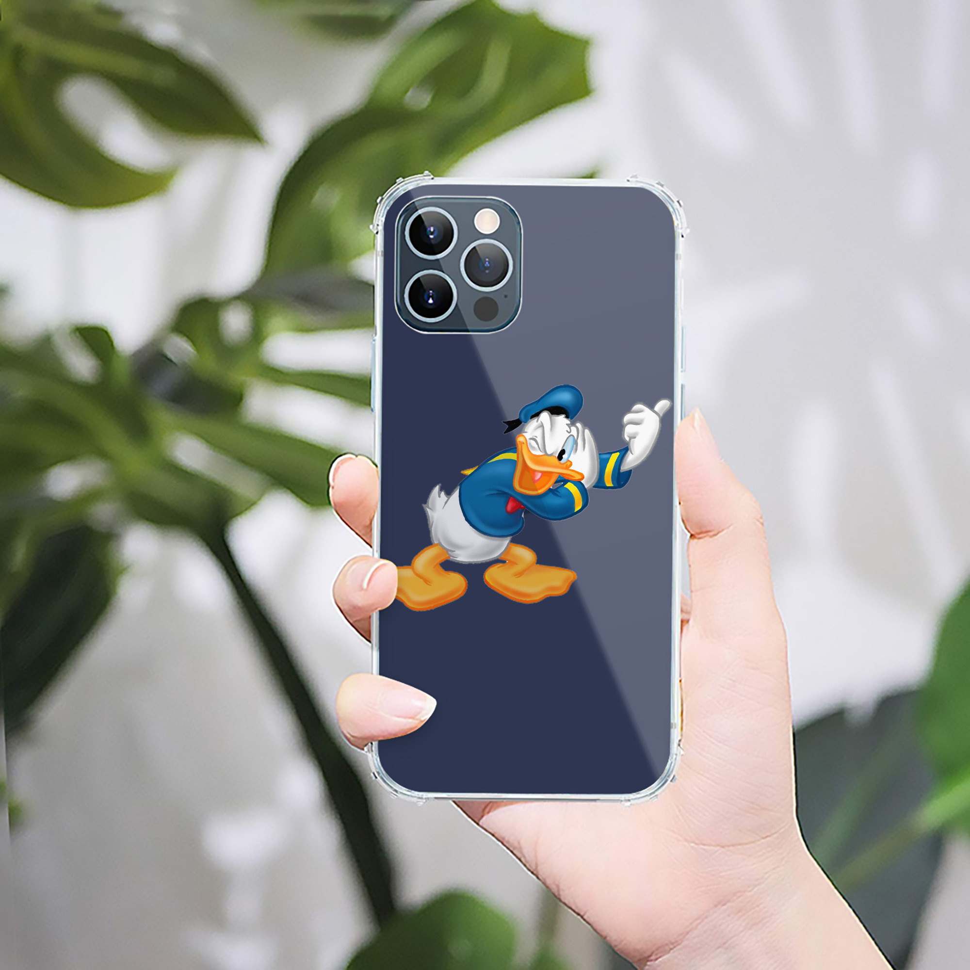 ミッキーマウス Mickey Mouse 【iPhone 12シリーズ対応】透明スマホケース（クリアソフトケース）